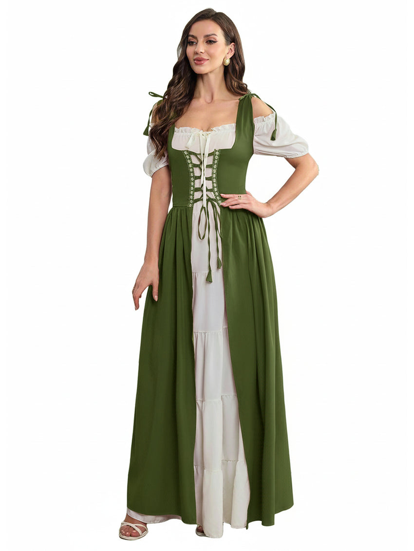 Renaissance Dress Women Medieval Dress Ren Faire Costume Irish Dress Halloween Costume