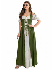 Renaissance Dress Women Medieval Dress Ren Faire Costume Irish Dress Halloween Costume