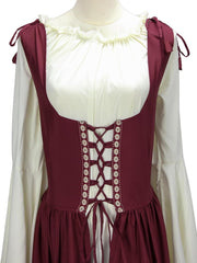 Renaissance Dress Women Medieval Dress Ren Faire Costume Irish Dress Halloween Costume
