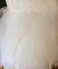 AbaoWedding Flower Girls Lace Tulle Ball Gowns First Communion Dresses